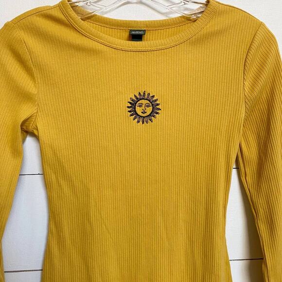 Wild Fable Ribbed Long Sleeve Bodycon Sun Dress SZ‎ XS NWT - Picture 6 of 11